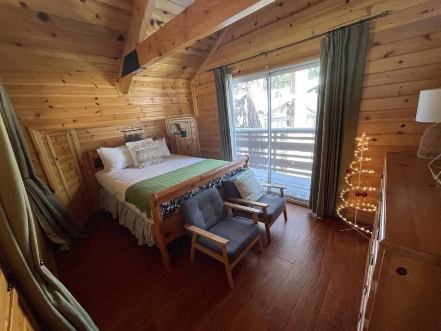 Вилла Summit: Discover Serenity In This Cozy Cabin With Mountain Views! Биг Бэар Лейк Экстерьер фото